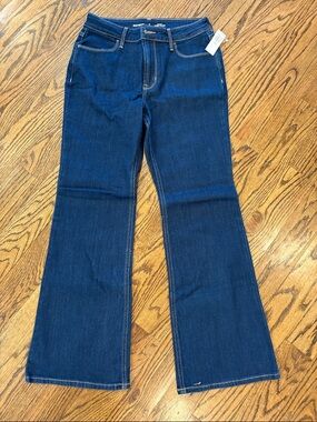 Old Navy Dark Blue HIGH-RISE WOW FLARE Jeans 6P